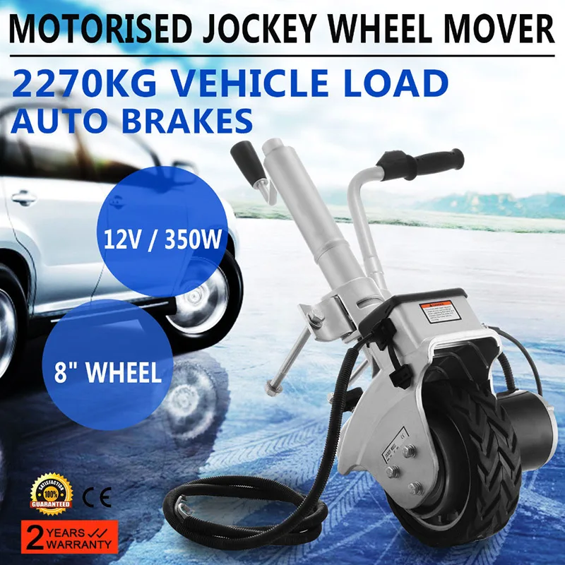 VEVOR моторизованный Трейлер Джек Jockey колесный Двигатель Электрический Караван