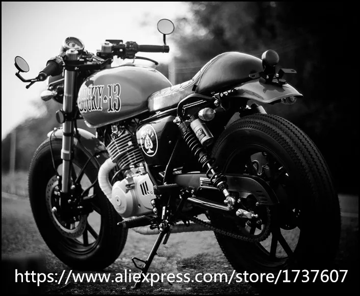 1pcs Universal Retro LED  motorcycle modified rear lights license plate lights brake lights for max250 /GN/CG motorcycle parts