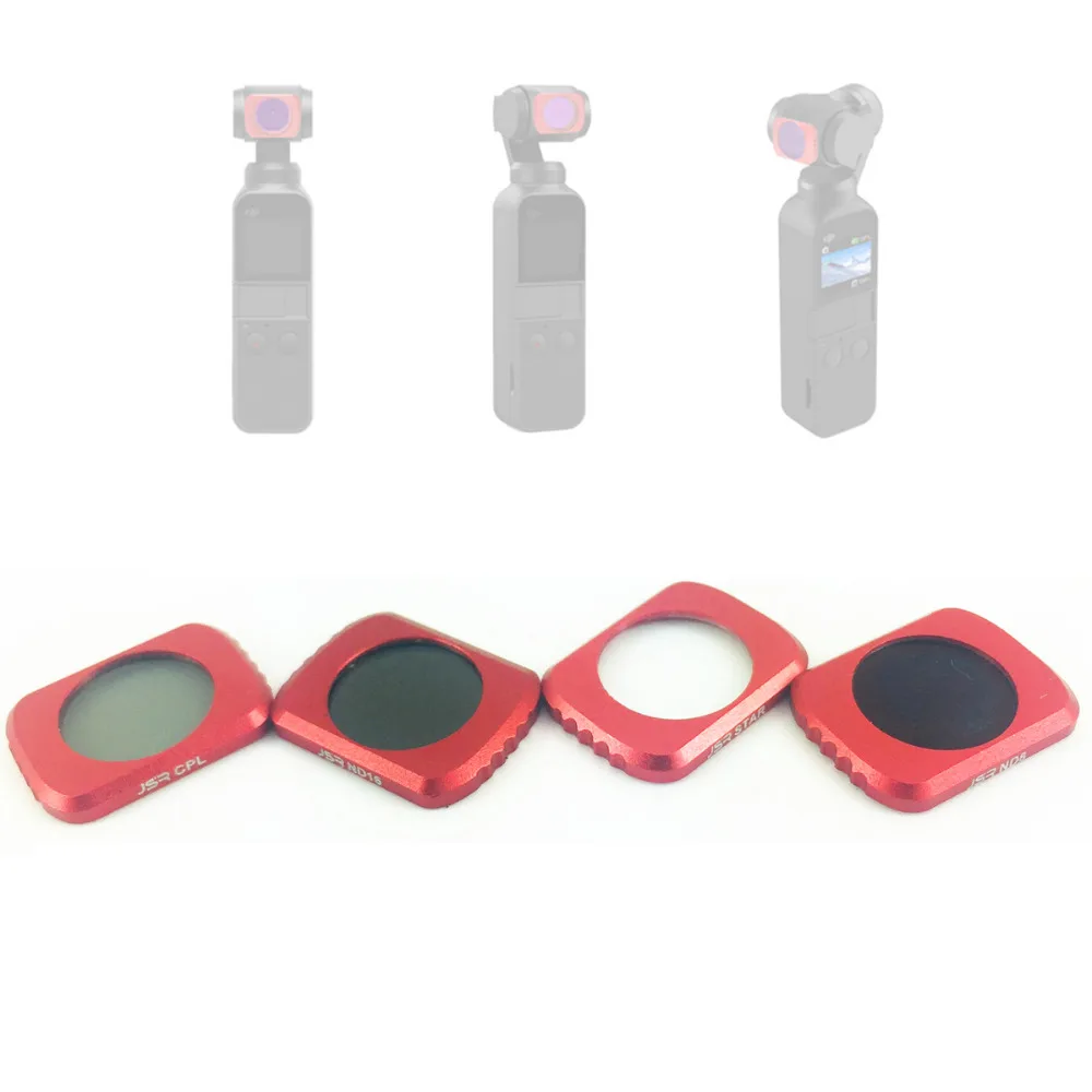 

CPL PL ND8 ND16 Star 6 Lines Points Neutral Density ND Lens Filter Set Kit for DJI Osmo Pocket 2 Gimbal Camera Xiaomi FIMI Palm