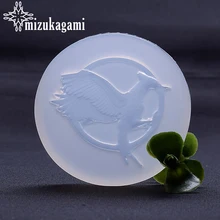 1pcs UV Creative Fashion Scrapbooking Silicone Mould DIY Resin Decorative Exquisite Bird Making Mold Epoxy Resin Molds