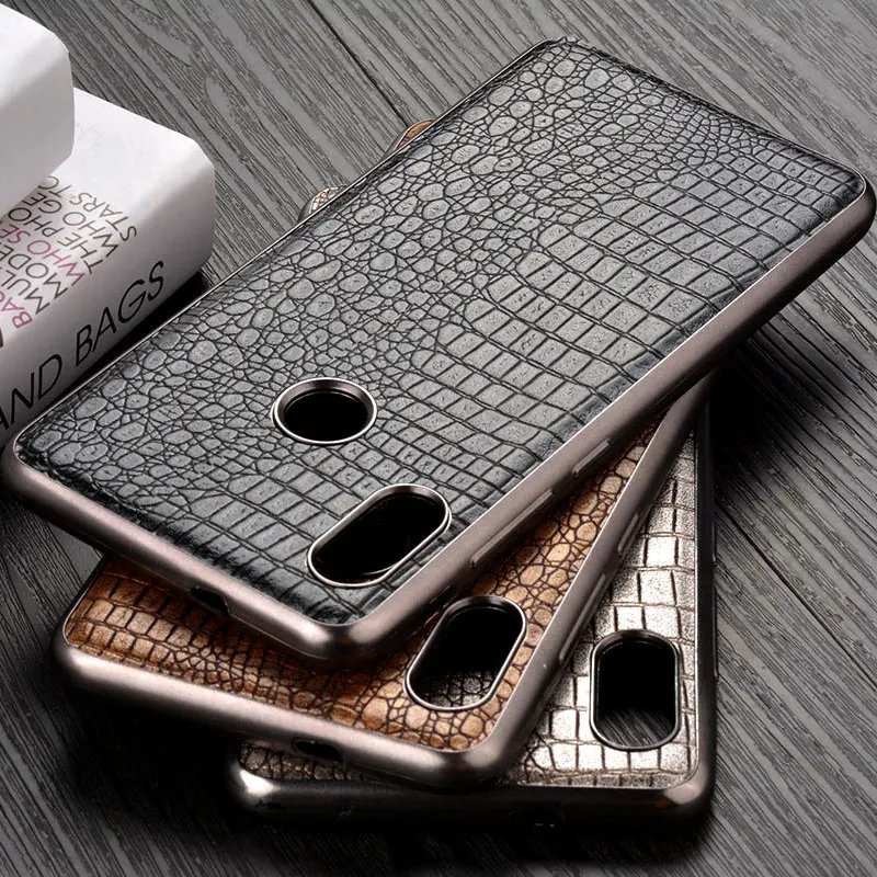 

Case for Xiaomi Redmi Note 5 Pro funda luxury vintage crocodile retro leather capa soft cover for xiaomi redmi note 5 case coque