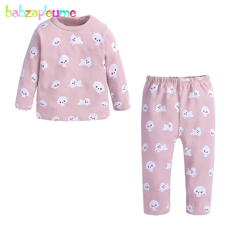 2Piece 1-6Years Spring Baby Outfits Toddler Girls Boys Clothes Cartoon Cute Cotton T-shirt+Pants Children Clothing Sets BC1263-1 kids clothes boys brand tracksuit tops pants 2pcs children boy ninjas spring autumn outfits girls hoodie pants sets 3 15 years