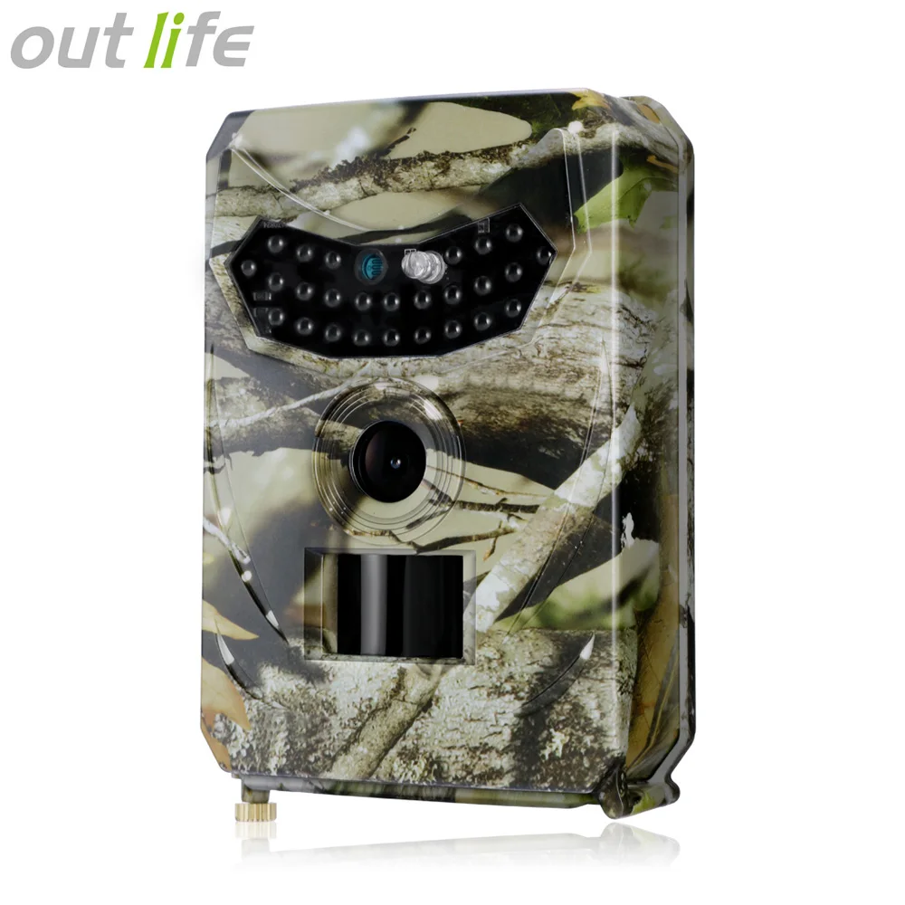 

Outlife PR-100 Night Vision Digital Camera Trap Waterproof Trial Camera 26pcs Infrared LEDs 32GB 120 Degree 12MP Wild Camera