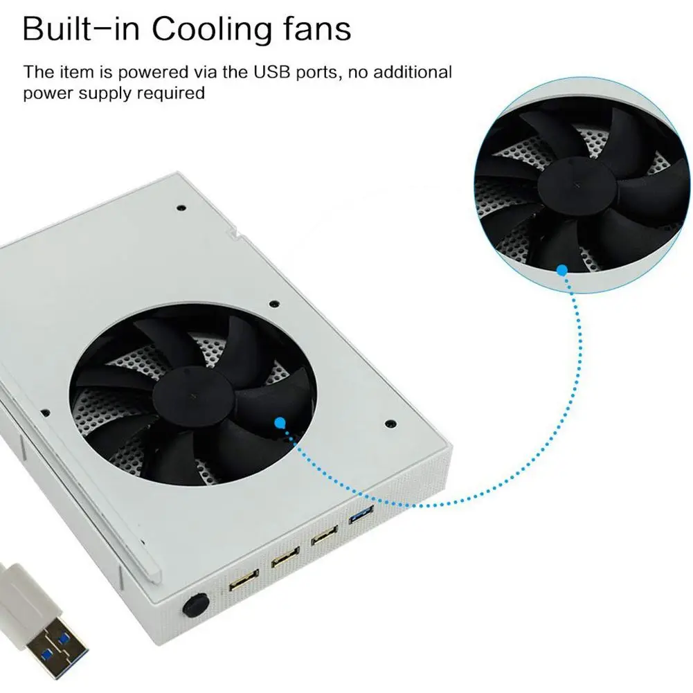 JYS вертикальный вентилятор охлаждения и 4 порта usb-хаб для Xbox One S