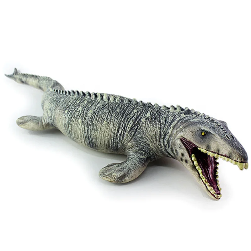 45 см динозавр игрушки Mosasaur Детская игрушка Моделирование пластиковый мягкий динозавр модель животного