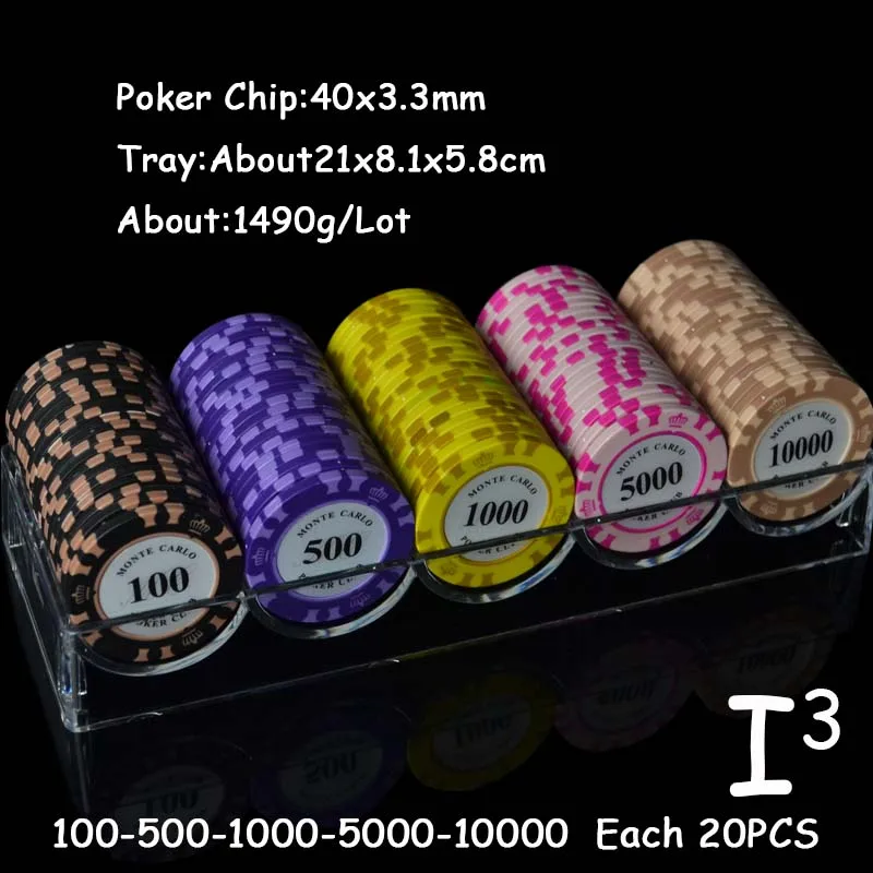 100/200 фишек+ 1 акриловая фишка коробка 14 г глиняные фишки Набор Металл Техасский Холдем фишки для покера казино монеты покер клуб аксессуары - Цвет: I3