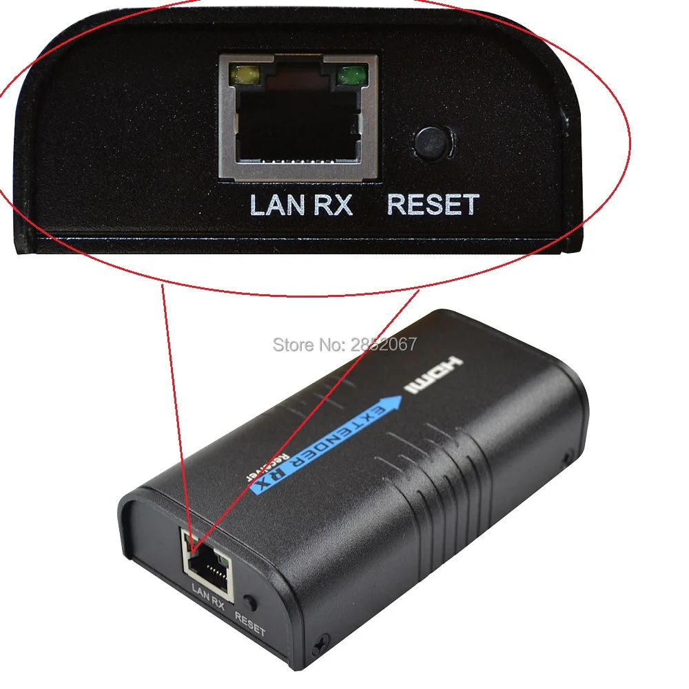 120 м HDMI удлинитель приемник по LAN TCP IP UTP STP от CAT5/5e/6 RJ45 сплиттер HD 1080p для Xbox DVD|stp| |