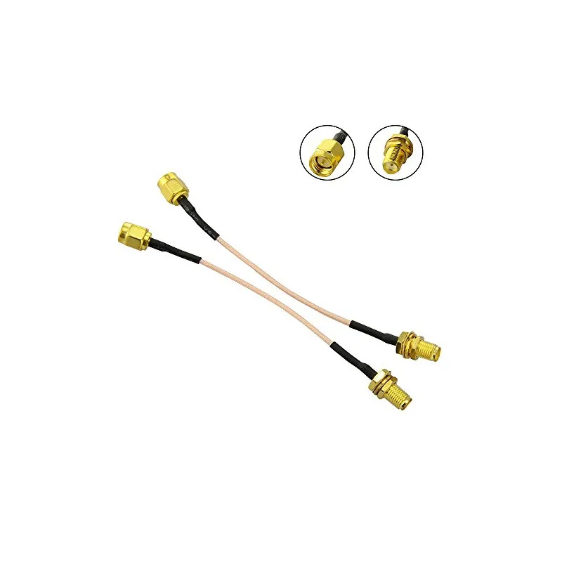 Buy 2pcs 90mm 5.8G FPV Low loss Antenna Extension
