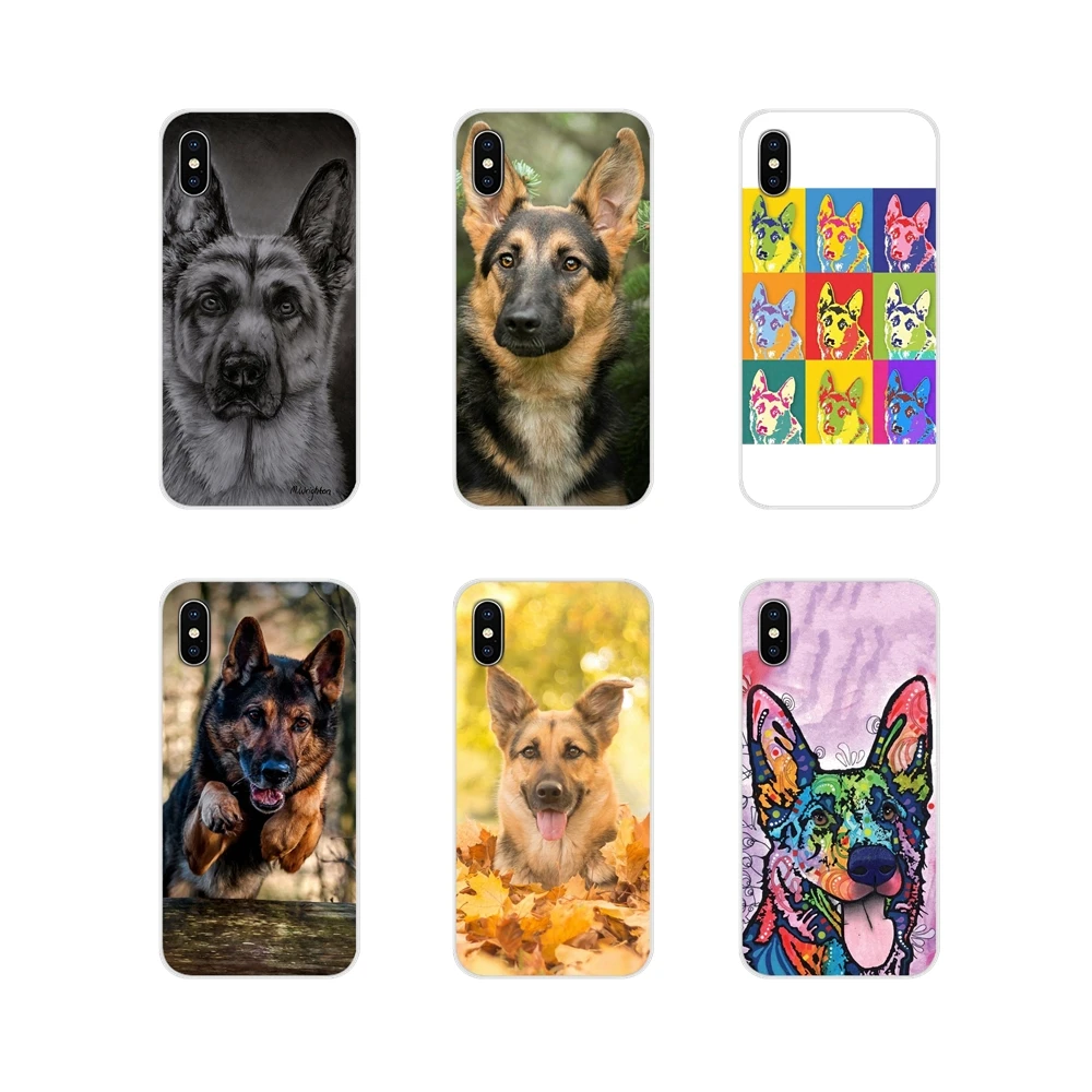 German Shepherd Love Silicone Phone Case Cover For HTC One U11 U12 X9 M7 M8 A9 M9 M10 E9 Plus Desire 630 530 626 628 816 820 830 | Мобильные