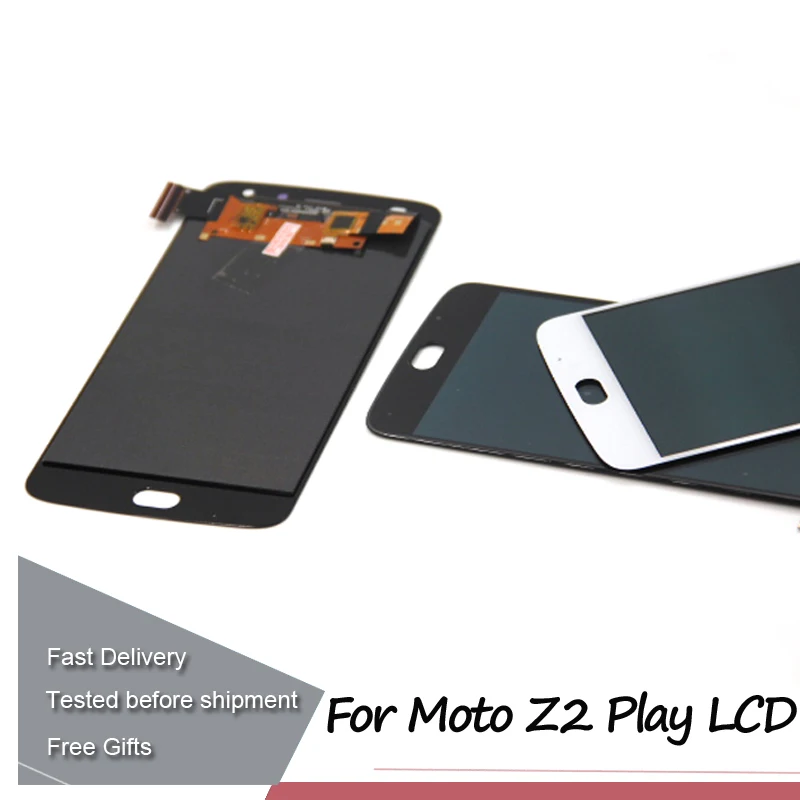 Для Motorola moto z2 play XT1710 ЖК дисплей + сенсорный экран дигитайзер панель Стекло в сборе