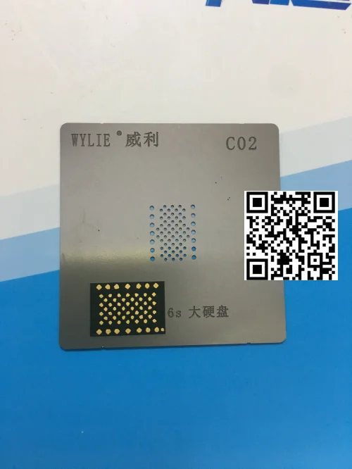 

1set/lot 1pcs for iphone 6s 4.7 16GB HDD memory nand flash with 1pcs BGA reballing reball stencil