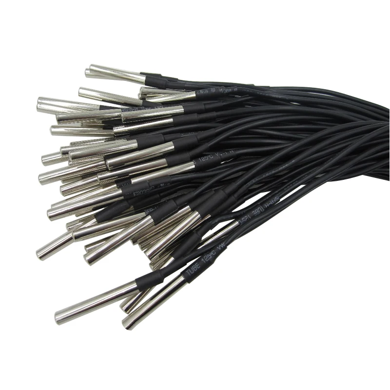 

1M Waterproof Temperature Probe Cable Water Temperature Sensor High Quality Temperature Sensor For DIY Board
