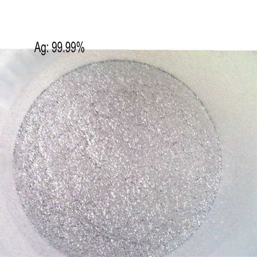 Silver Powder Ag 4N High Purity 99.99 for Research and Development