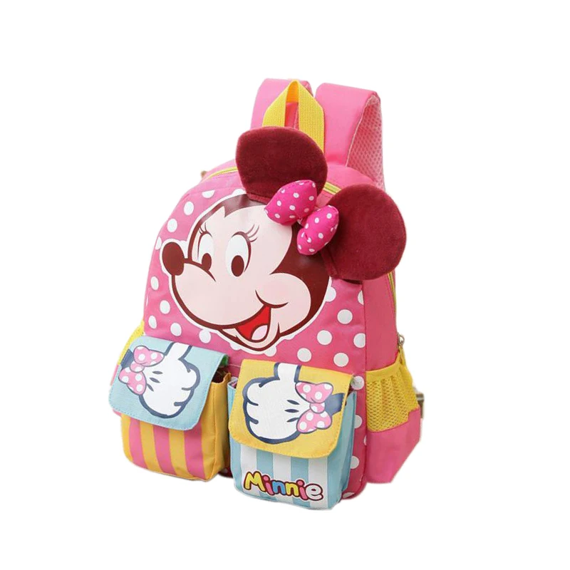 Minnie Mouse Backpack for Boys Girls Schoolbag for Teenagers Cartoon Print Children School Bag for Students Child Kids Mochila Minnie Mouse Backpack for Boys Girls Schoolbag for Teenagers Cartoon Print Children School Bag for Students Child Kids Mochila