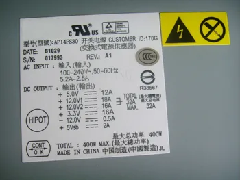 

Free shipping 100% test for power supply for API4FS30 400W 1U Work Good