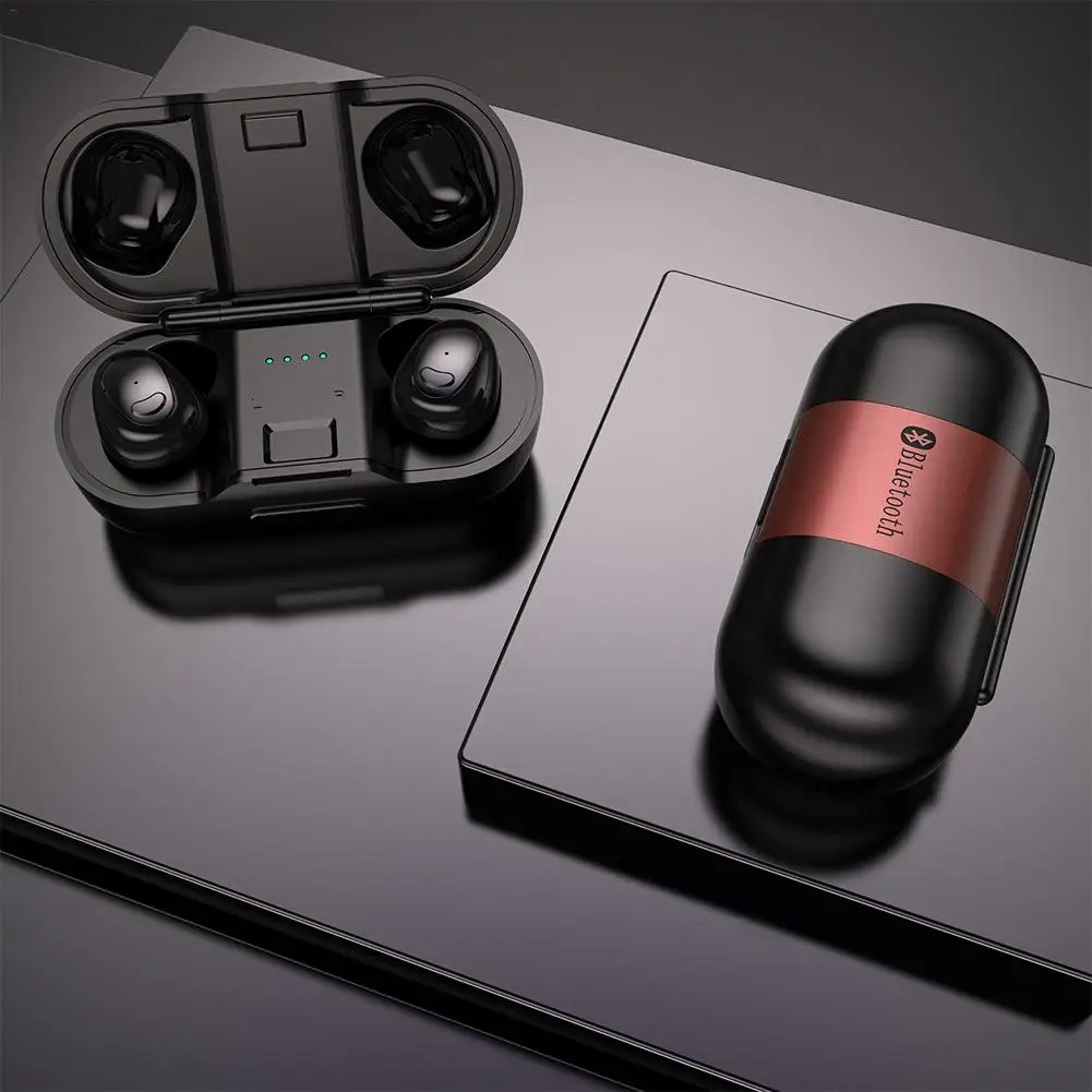 

M71B TWS Bluetooth 5.0 Wireless Earphones Waterproof Binaural Noise Reduction Earbuds HIFI Stereo Sports Headset