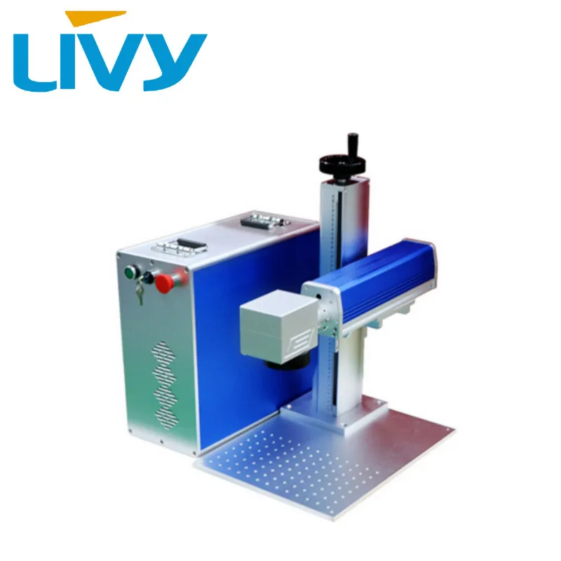 

30 watt CAS laser source split fiber laser marking and cutting machine with 200mm work area and 0.001 accuracy