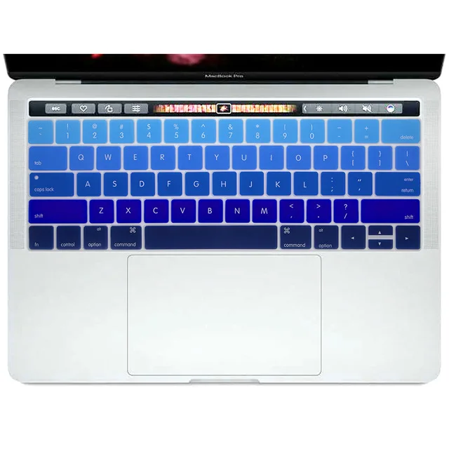 Для новейшего MacBook Pro с сенсорной панелью 13 &quot15&quot (A1989 A1990 A1706 A2159 A1707) выпуск 2018 2017