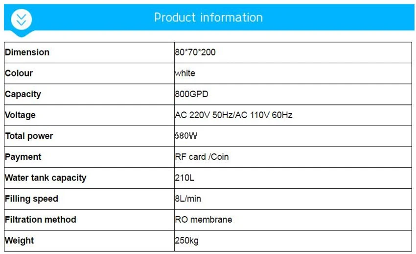 YQS03 210L RO система очистки воды обратного осмоса торговый автомат 4L/мин 110 В/220 В 400GPD /800GPD 500 Вт/580 Вт Лидер продаж