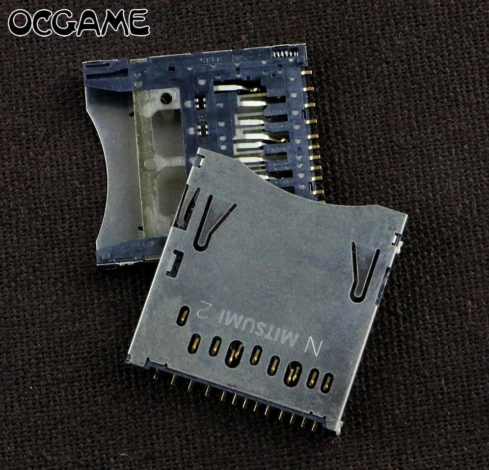 8pcs/lot Original SD card slot plug socket connector adapter adaptor