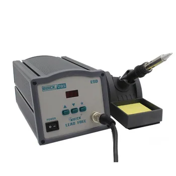 

QUICK 205 High Power 150W Lead Free Rework Soldering Station Digital Display Repair Welding Soldering Iron Welder Solder Station