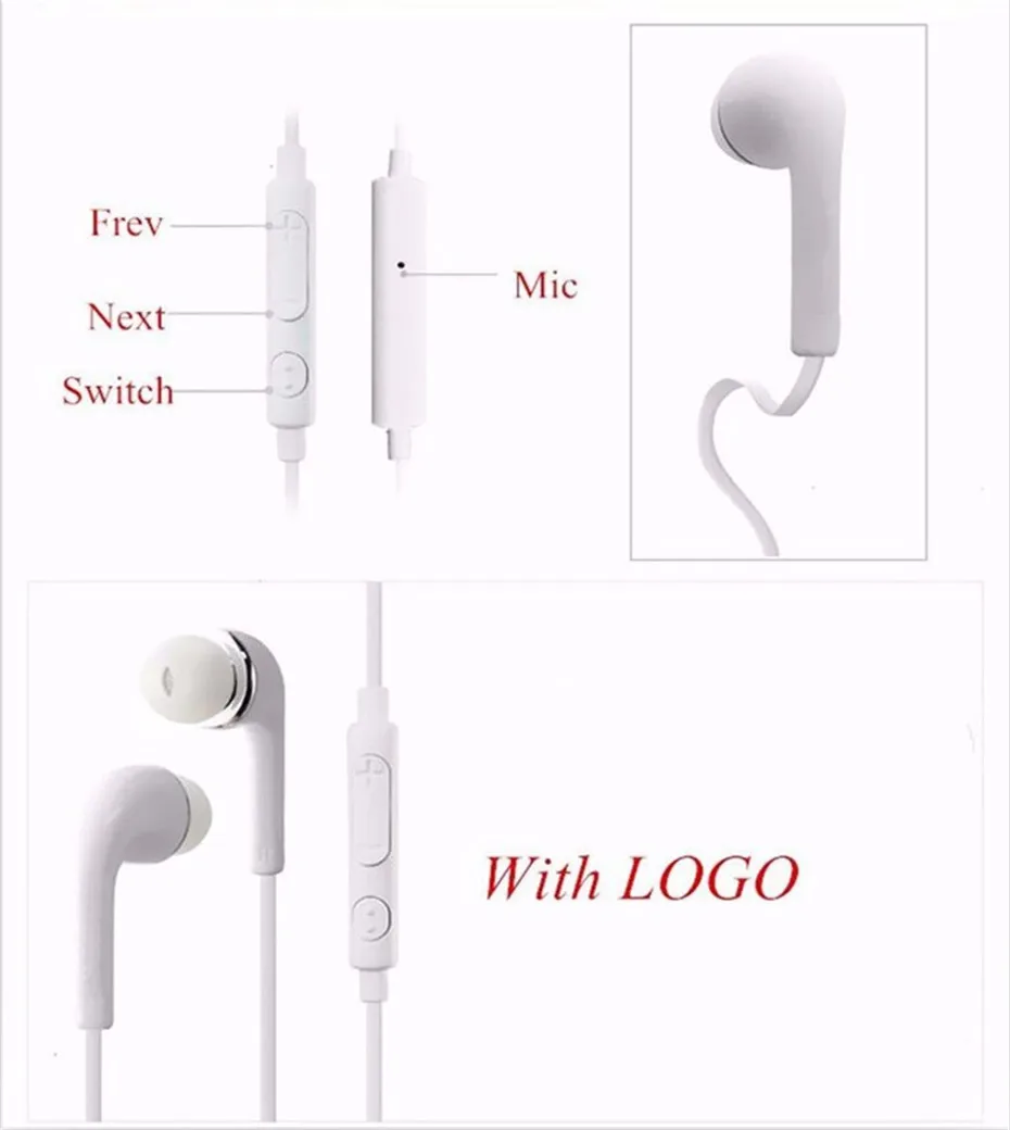 S4 earphones for phone earphone with microphone (5)