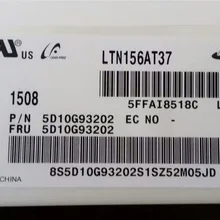 LTN156AT37-L02 FRU 5D10G93202 LTN156AT37 L02 ekran LED matryca wyświetlacza LCD do laptopa 15.6 