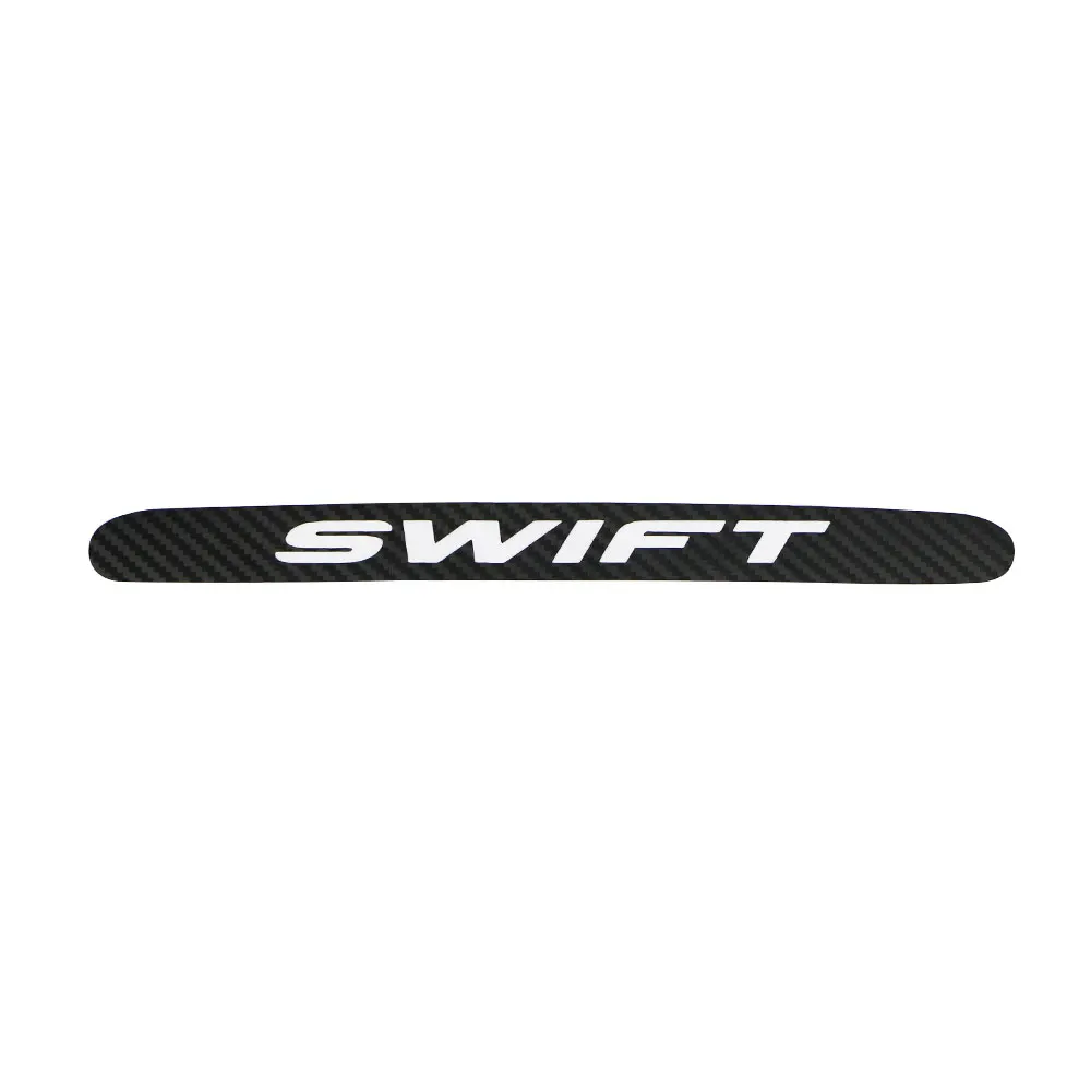 Для Suzuki Swift дополнительный тормозной фонарь наклейка Стайлинг углеродное волокно тормозной фонарь наклейка автомобильная декоративная крышка автомобильные аксессуары
