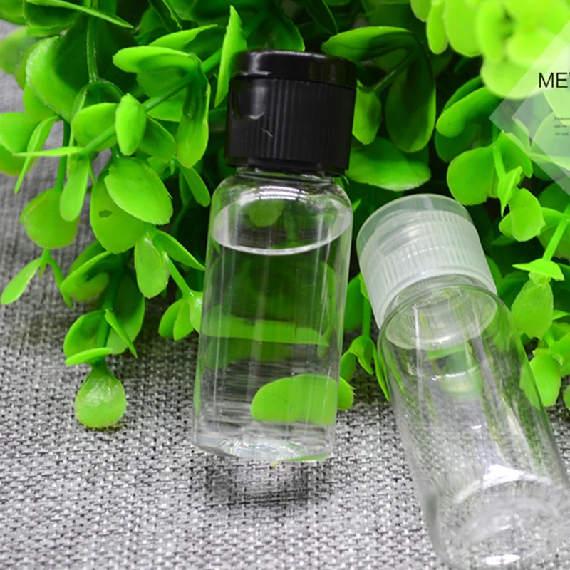 5 шт./лот 10/15/20/30 мл бутылки с эмульсией декоративная косметика пустые прозрачные Портативный пластиковые пузырьки для духов контейнер для косметических средств