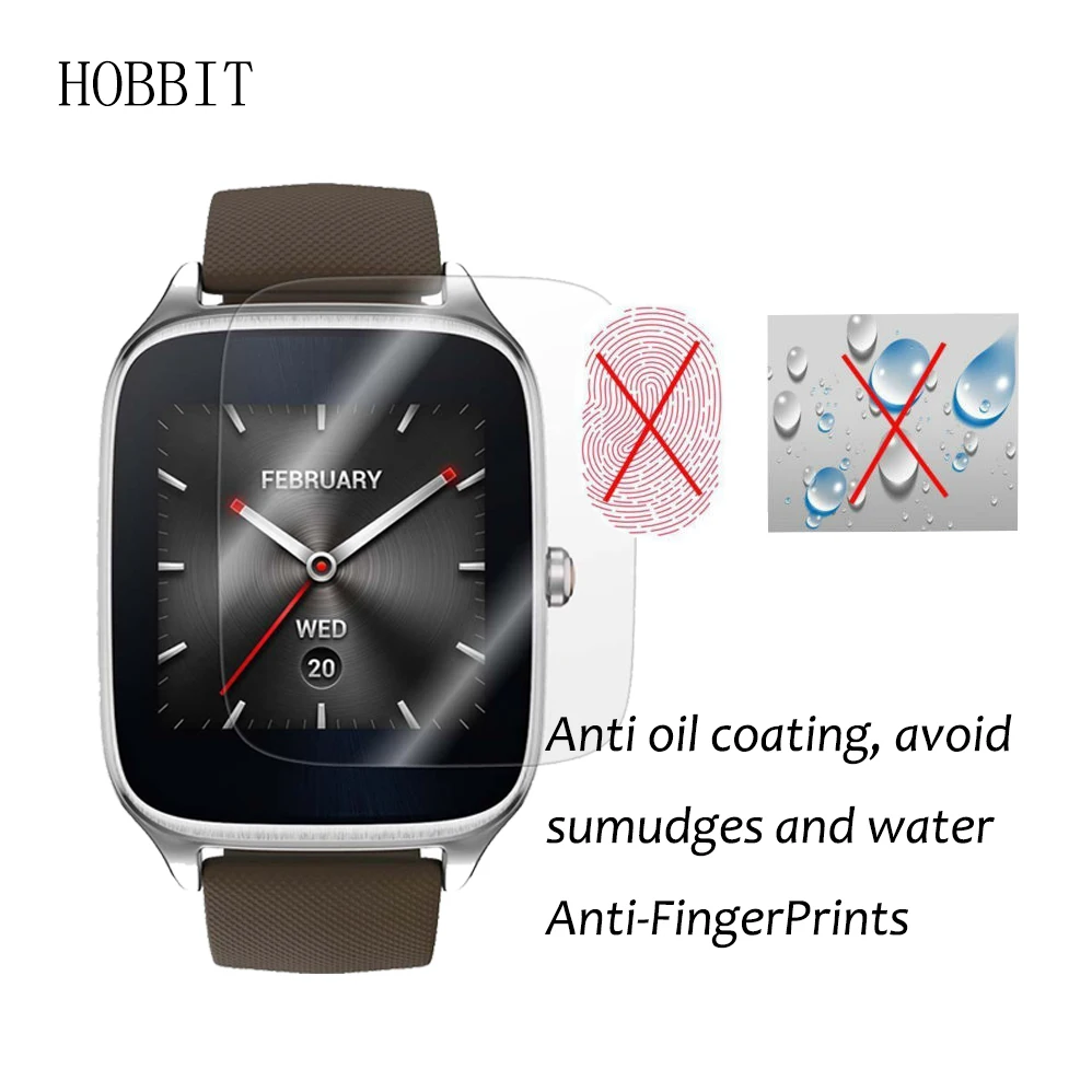 3 упаковки для ASUS ZenWatch 2 W1501Q 1 63 дюймов Противоударная нано защитная пленка экрана