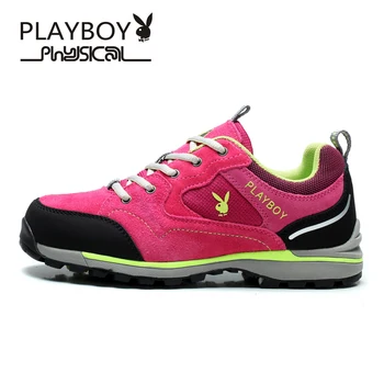 

PLAYBOY Women Winter Shoes waterproof 2016 female ankle boots lady's cotton-padded casual outdoor warm casual shoes