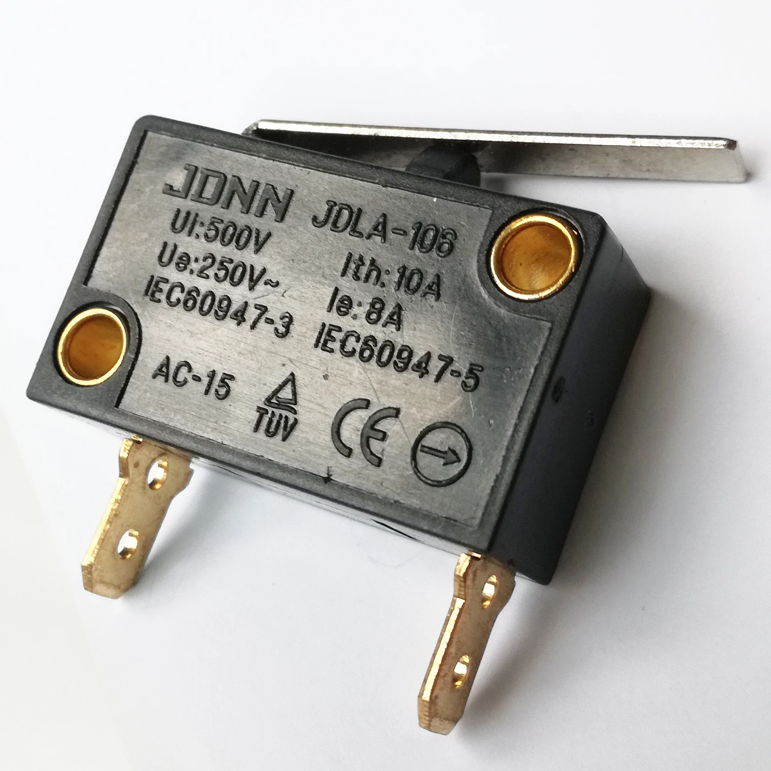 pcs jdnn reta longa alavanca dobrar braco longo eletrica micro interruptores microswitch equipamentos mecanicos 03