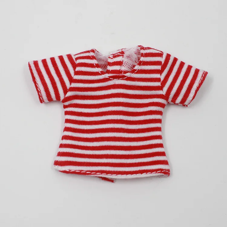 ICY DBS Blyth doll bjd neo Interlace T-shirt small clothes doll toy gift 11