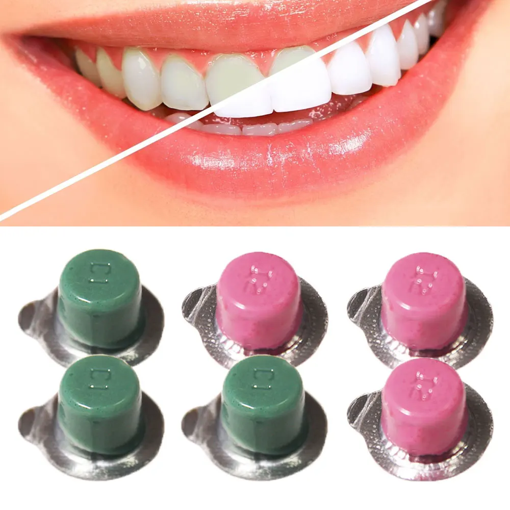 Dental Teeth Whitening Burnisher Polisher Whitener Flavors White Smile