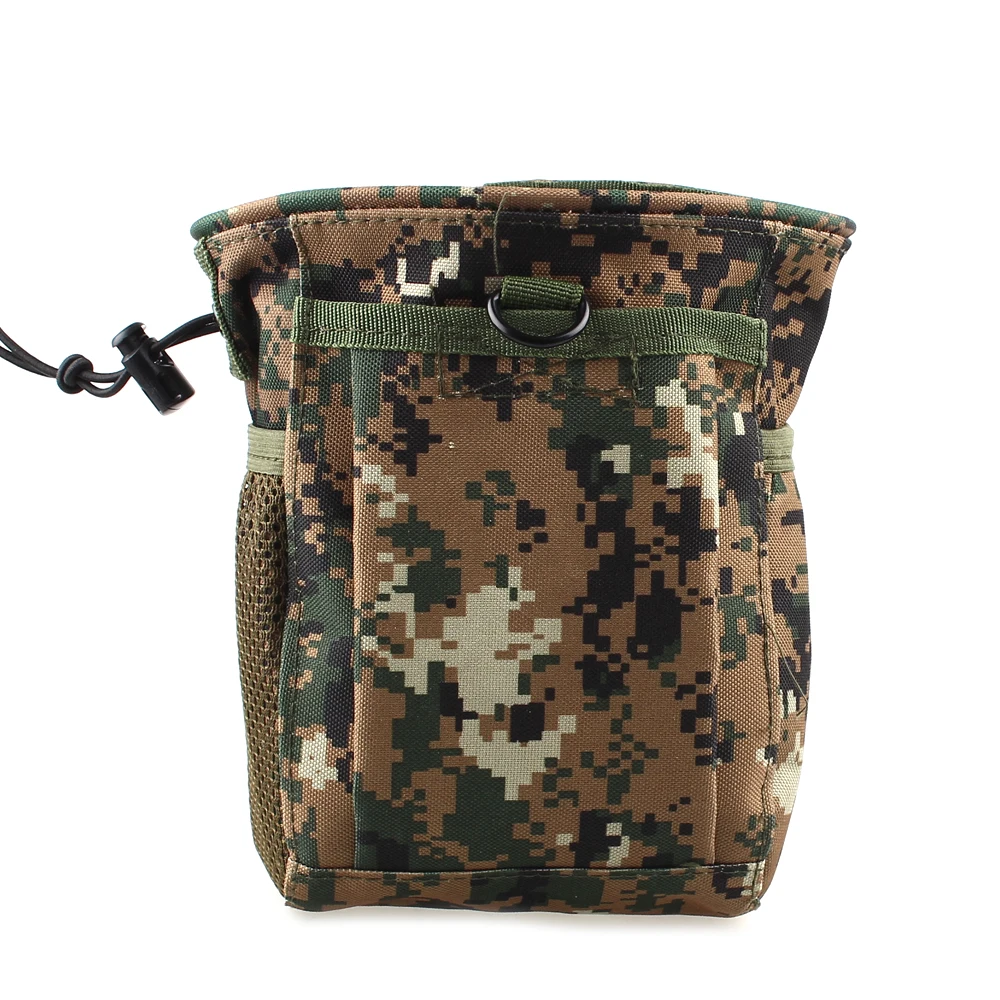 Camouflage Bag Military Waist Molle Pack Weapons Tactics Outdoor Sport Bag Hunting Folding Mag Recovery Dump Small Pouch