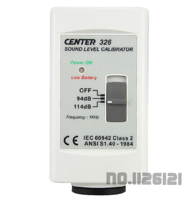 

CENTER 326 Sound Level Calibrator (94dB/114dB) Calibration for Sound Level Meter / CENTER-326 Free shipping