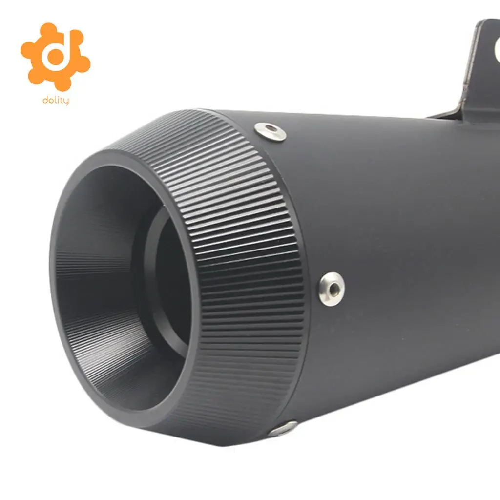 Grade 316 Stainless Steel Motorcycle Exhaust Pipe Silencer Muffler for Scooter Go Cart