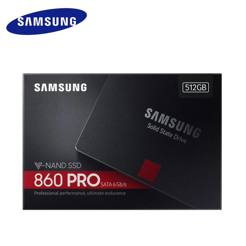 SAMSUNG 860 PRO SSD 512GB 1 ТБ 2 ТБ Внутренний твердотельный диск SATAIII большой накопитель для ноутбуков настольных ПК