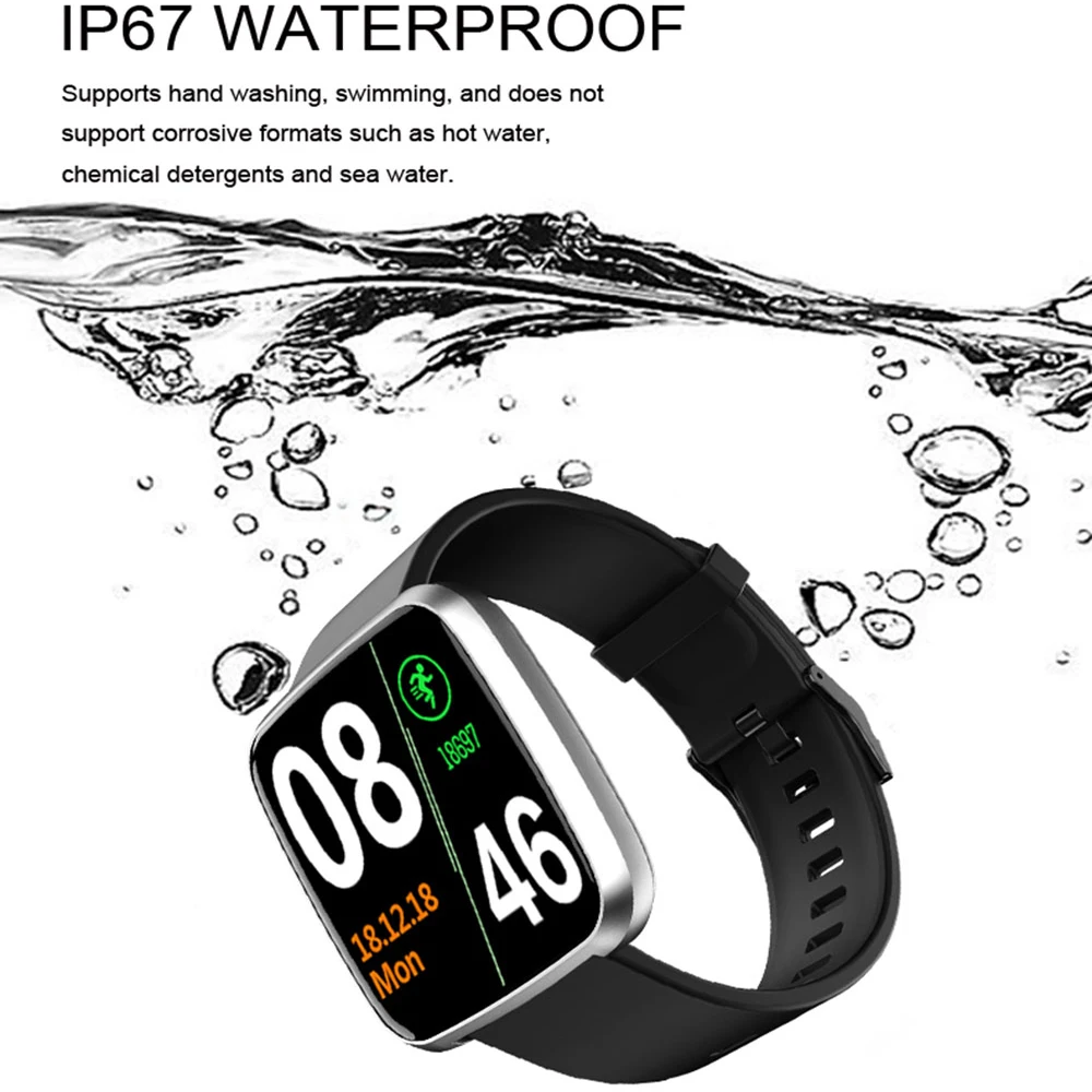 Smart Watch Men Blood Pressure Waterproof Women Smart Watches Pedometer Sport Fitness Tracker Watch for Android IOS Phone