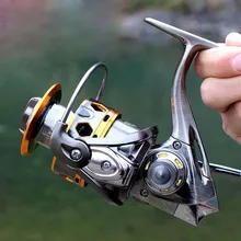 12+ 1BB 5,2: 1 полностью металлическая спиннинговая Рыболовная катушка Super AMG3000& 4000 серия рыболовное колесо морская Катушка Карп рыболовные снасти
