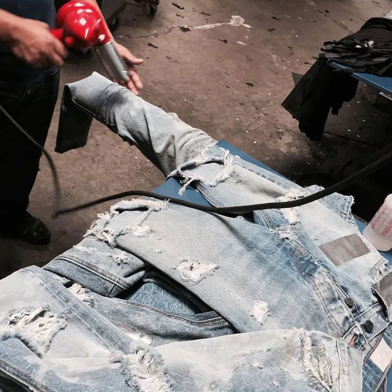 Хит, модные весенние уличные повседневные рваные байкерские джинсы в стиле хип-хоп