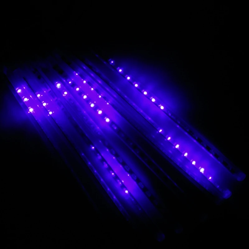AIFENG Holiday Lights Connectable 30cm Meteor Shower Rain Tube 144Leds Waterproof Outdoor Christmas Tree Decorate Holiday Lights