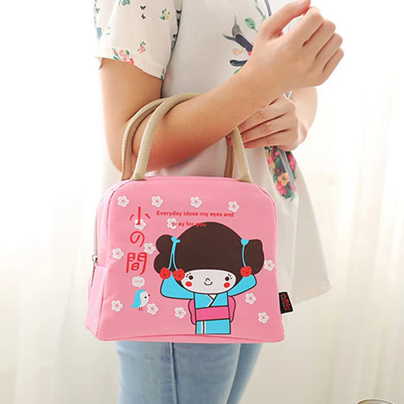 Baby Cute Insulation Bags Feeding Milk Bottle Warmer Japan Anime Mini Mummy Portable Food Breast Milk Kettle Thermal Tote BB5029 (2)