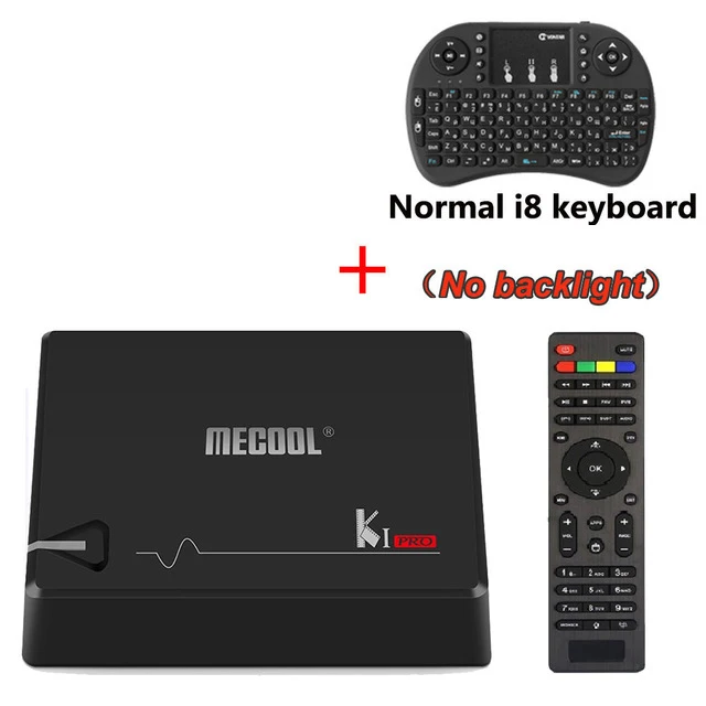 MECOOL KI PRO DVB Android 7,1 smart tv Box DVB-T2/DVB-S2/DVB-C Amlogic S905D Quad 2 Гб+ 16 Гб приставка K1 PRO PK KII PRO приставка - Цвет: KIPRO add i8