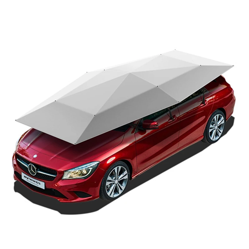 UV protection 4.2M manual Car Cover Umbrella Car Sun Shade sun Roof