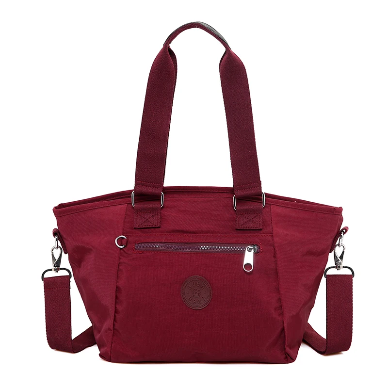 

New Style Women Waterproof Handbags & Shoulder Bag Casual Designer For Fashion Lady Solid Tote Bag Messenger Oxford Nylon Bag