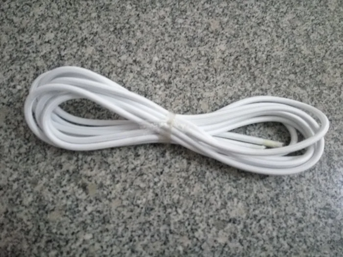 10m a lot fabric electrical cable Electric cable retro 20.75 textile woven mesh cable wire and the color blue of power lines (16)