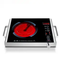 Конфорки 2200 Вт электрические керамические печи приготовления индукционная плита Новый