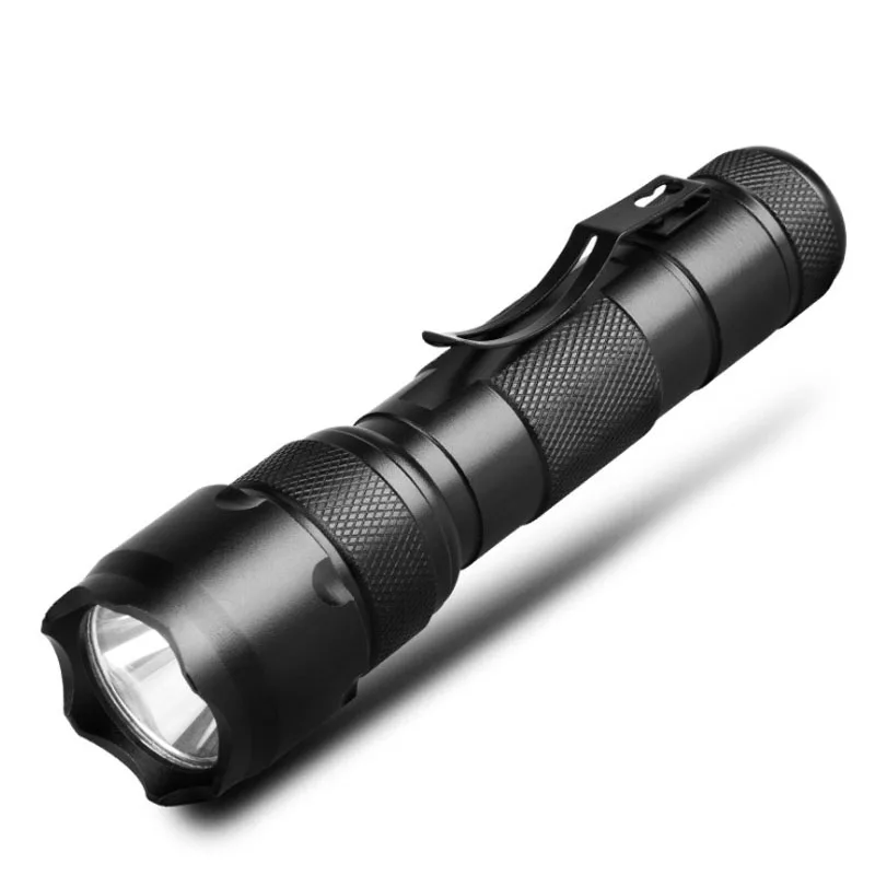 Buy 502B 3 mode White Light LED Flashlight Torch 1000lm T6 LED Torchlight 18650