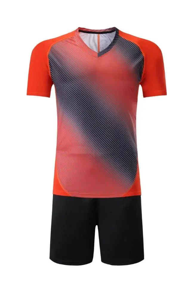 2018 Men quick dry Training Sports Adult football team kits soccer sets